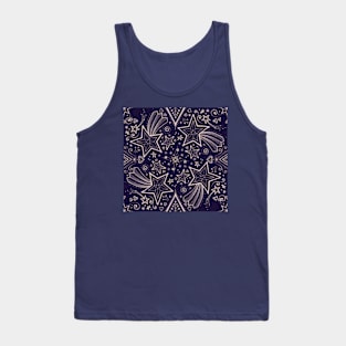 Fireworks - indigo ink Tank Top